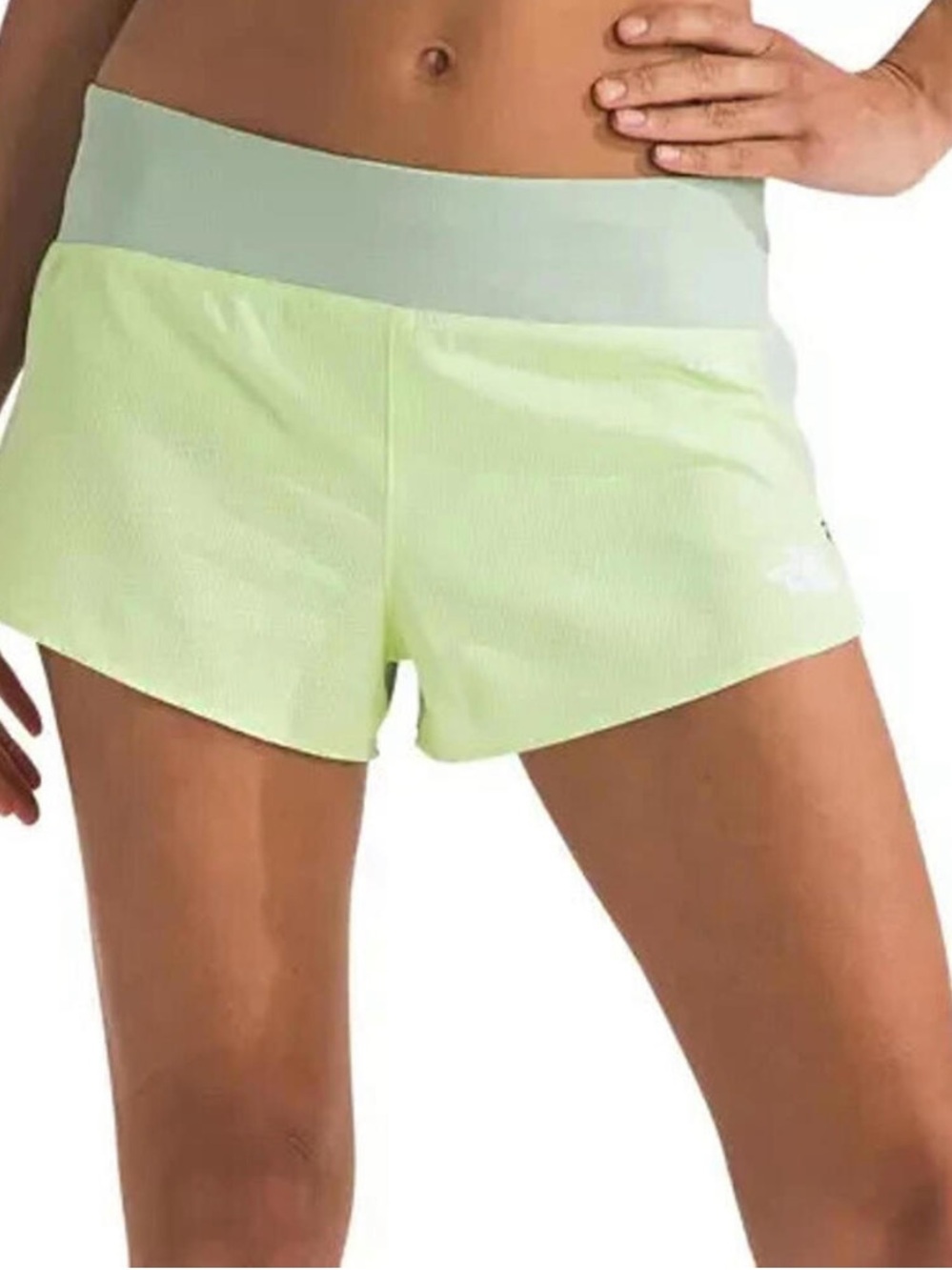 The North Face | Women's Lime Athletic Shorts Astro Lime/Misty Sage M
